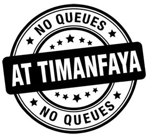 No queues at Timanfaya